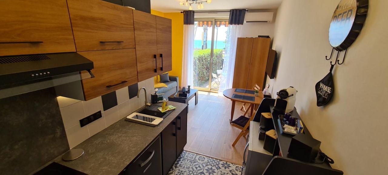 Studio De La Plage - Mer, Terrasse Et Garage Καν-συρ-Μερ Εξωτερικό φωτογραφία